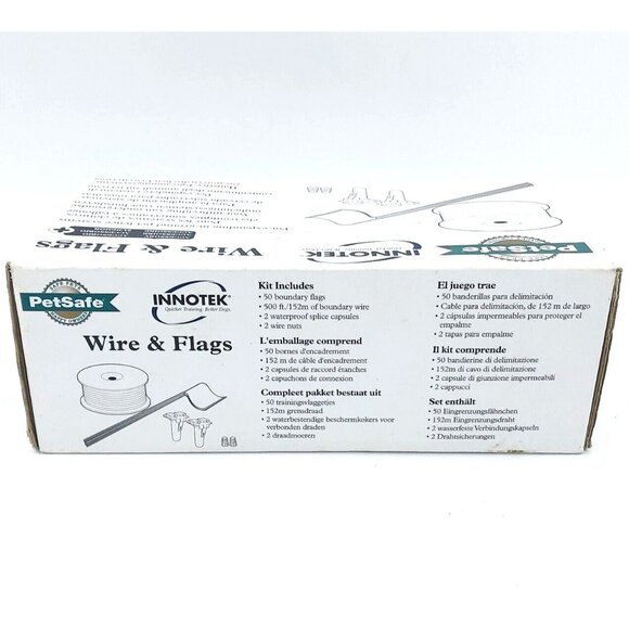 PetSafe Expansion Kit For In-Ground Pet Fence -Wire and Flags-PRFA-500 Innotek - Picture 4 of 7